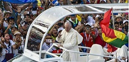  GMG. Il Papa ai giovani: Voi siete il presente, l&#39;adesso di Dio.